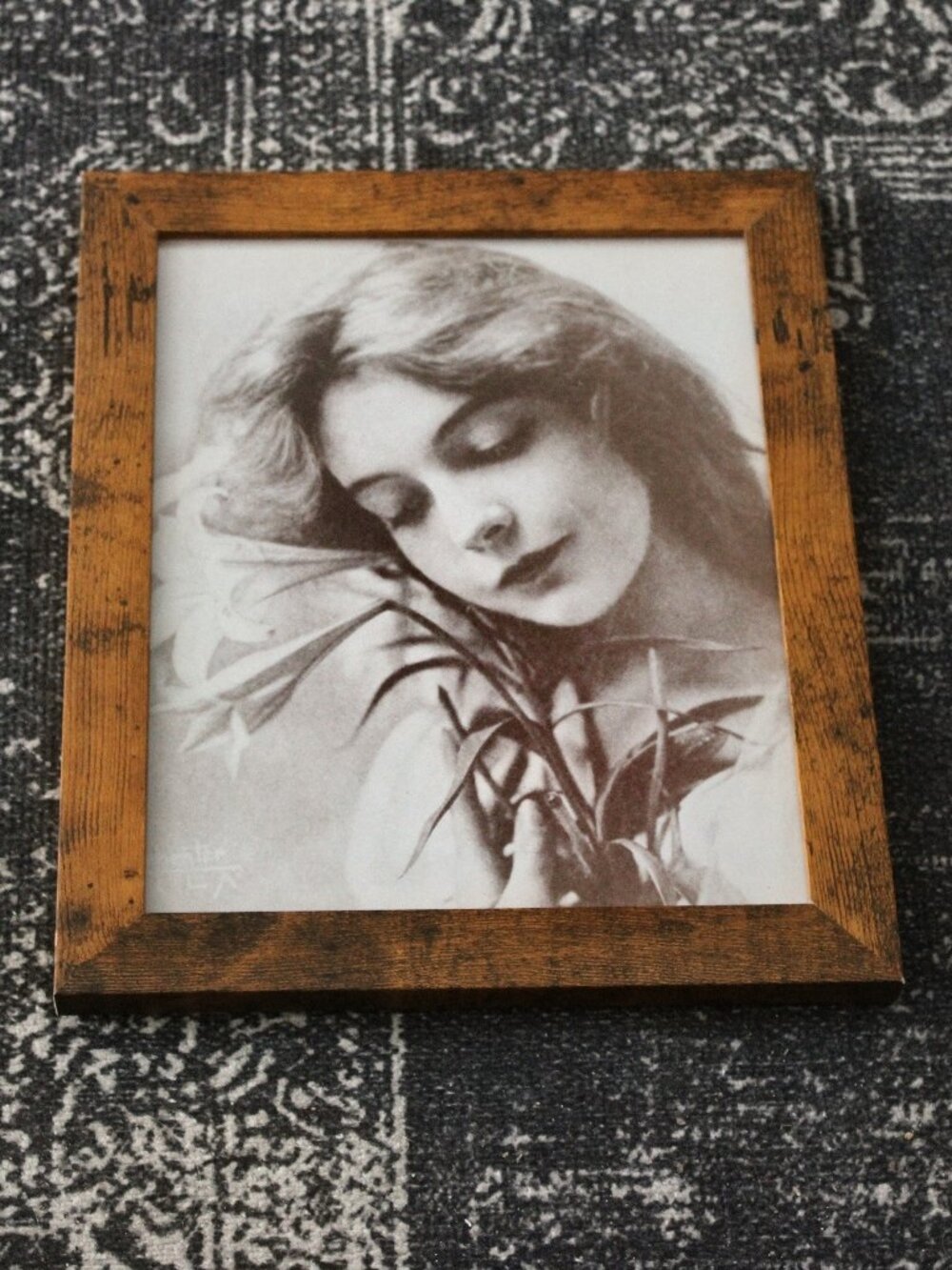 Lillian Gish Silent Film Actress Vintage Photo Print 8x10 Sepia Wall Decor Art